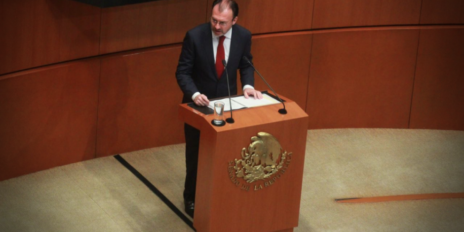México no reconocerá independencia de Cataluña, advierte Videgaray