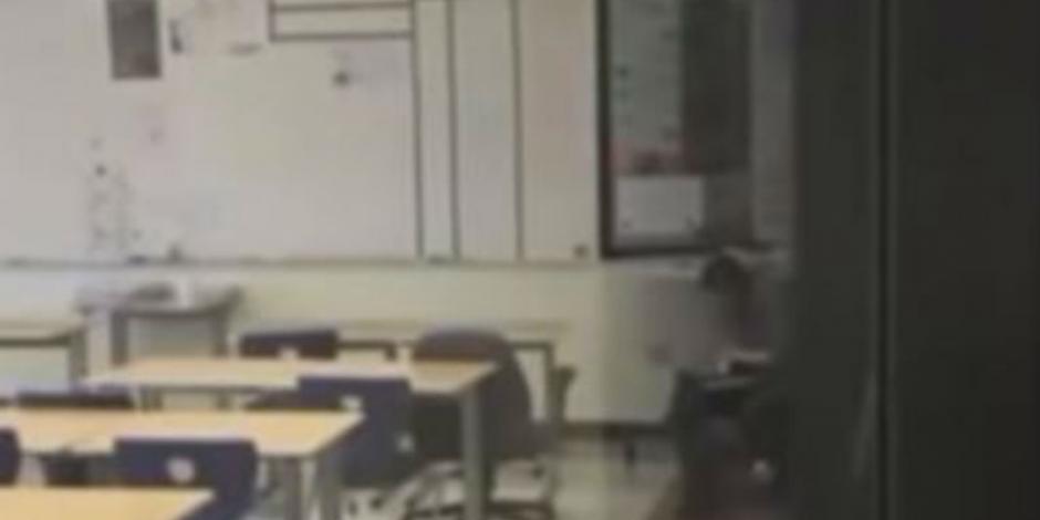 VIDEO: Graba a su maestra consumiendo cocaína en el salón de clases