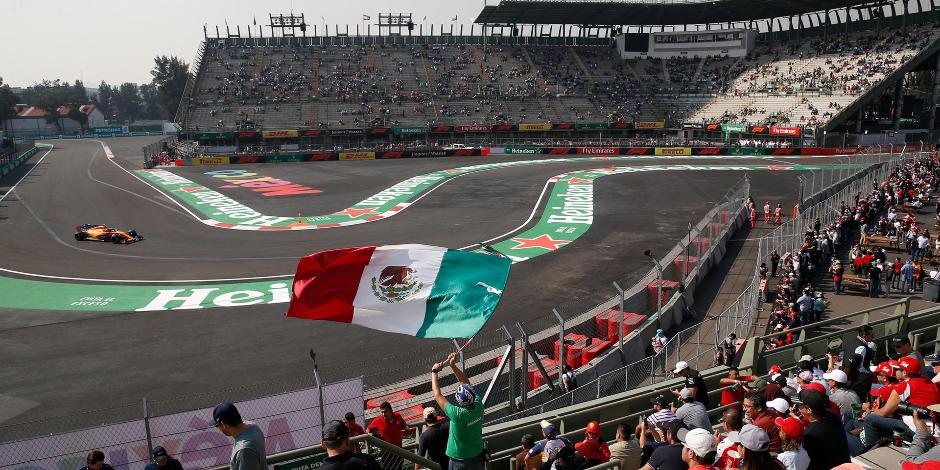 Imagen del Autódromo Hermanos Rodríguez durante el Gran Premio de México del año pasado.