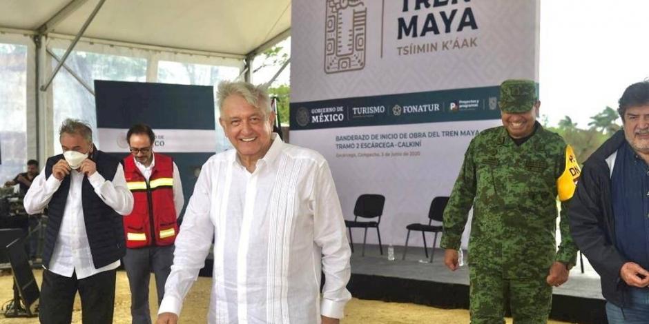El Presidente de México se encuentra este miércoles 3 de junio en Campeche.