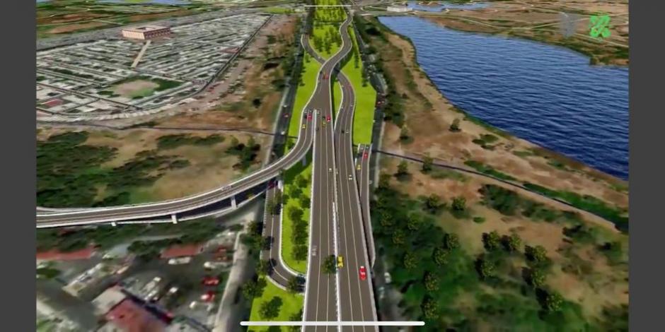 El Gobierno de la Ciudad de México continuará con la construcción del puente vehicular de Periférico Sur y Canal Nacional.