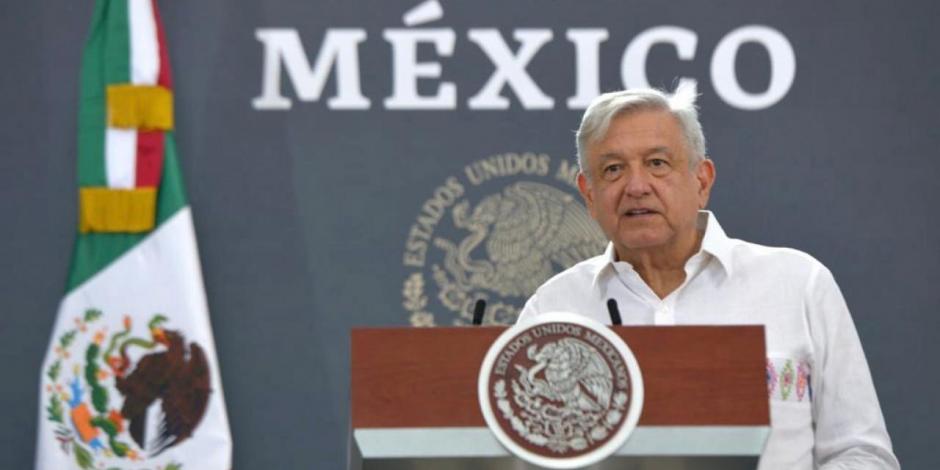 El Presidente de México, Andrés Manuel López Obrador, el 4 de junio de 2020.