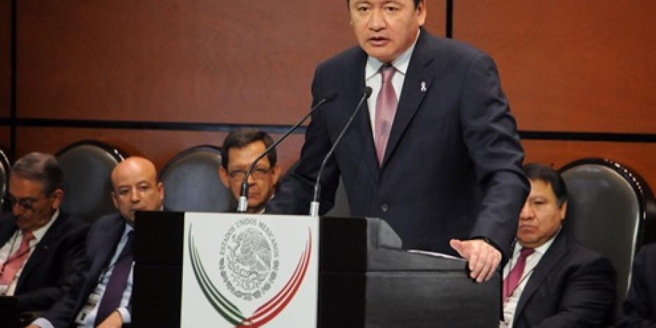 Osorio Chong se reunirá con el gobernador interino de Veracruz