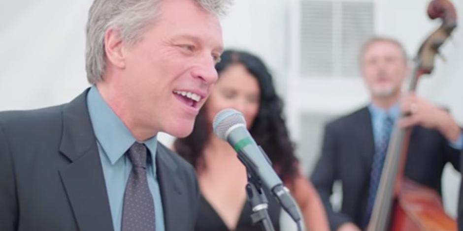 Video: Bon Jovi canta "Livin' on a Prayer" en plena boda