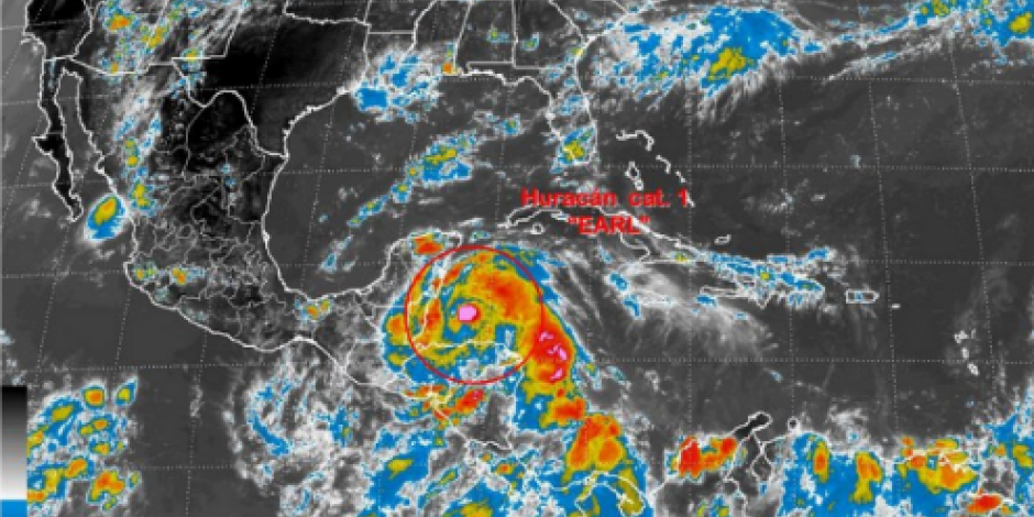 "Earl" se convierte en huracán y va rumbo a Belice