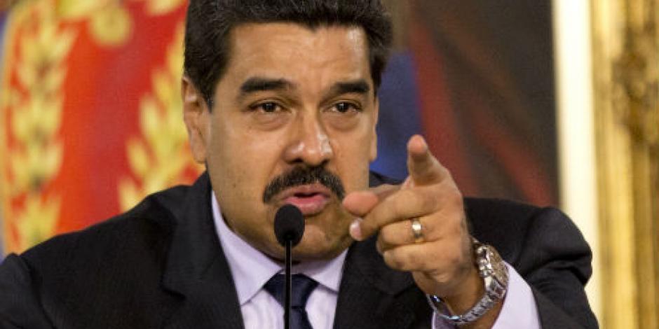 Maduro acusa a partido opositor de planes golpistas durante protesta