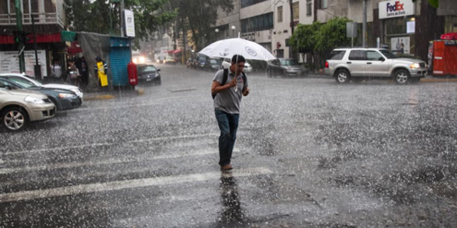 Siguen las lluvias intensas en la mayor parte del país