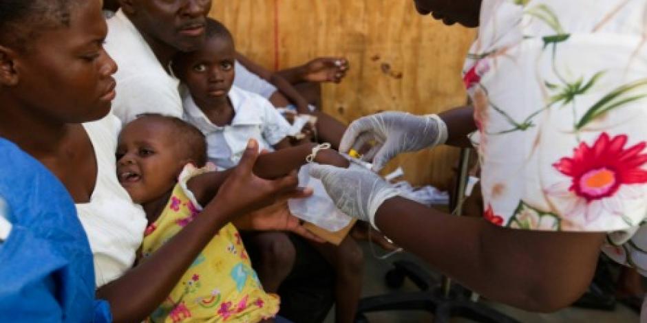 Brote de cólera en Haití deja 13 muertos tras paso de "Matthew"
