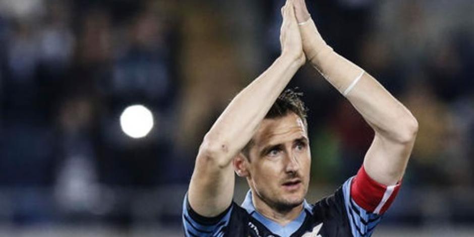 Se retira Miroslav Klose, máximo goleador en mundiales