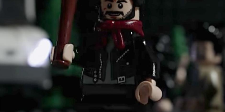 Reviven masacre de Negan en The Walking Dead al estilo Lego