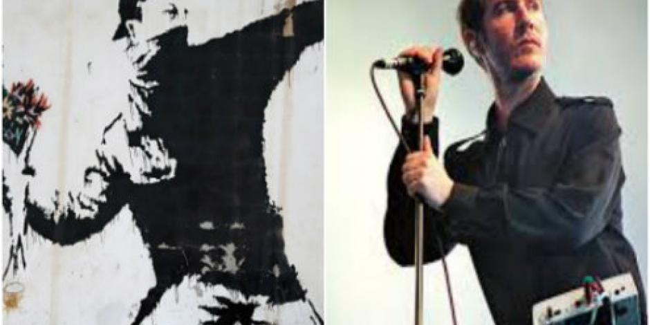 ¿Banksy toca en Massive Attack?