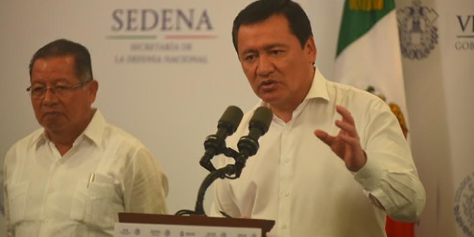 Osorio Chong rechaza que gobierno federal pactara con Duarte