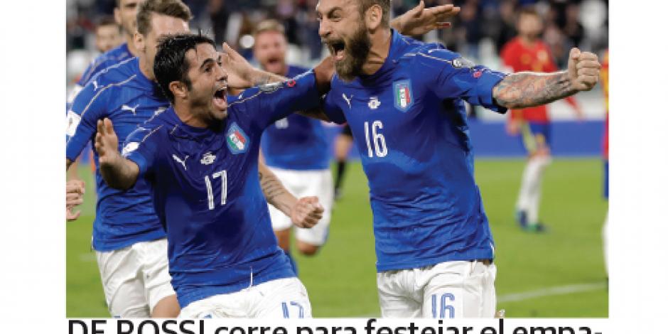 Italia roba triunfo a la selección española