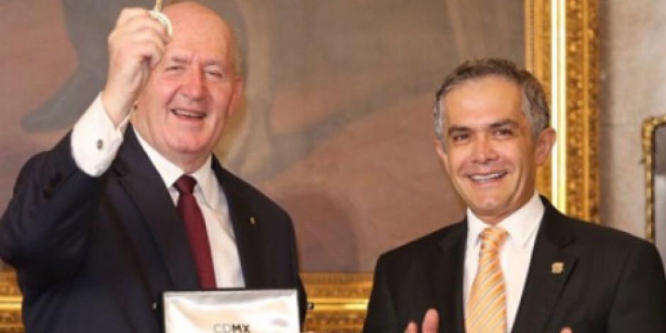 Mancera nombra Huésped Distinguido a gobernador de Australia