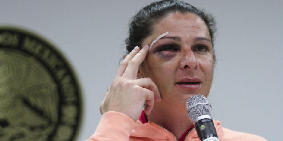 VIDEO: Momento de la agresión a Ana Gabriela Guevara