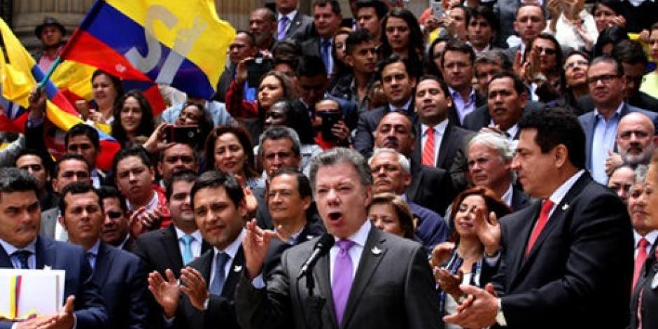 Santos ordena alto al fuego contra las FARC