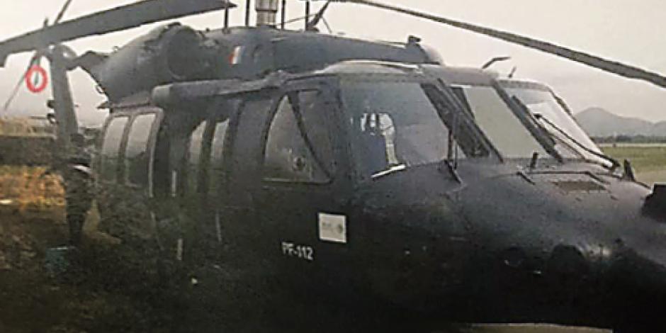 Civiles dispararon 3 veces contra dos helicópteros de la PF, en Nochixtlán