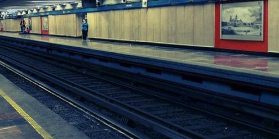 El STC informó que de las 5:00 a las 10:00 horas, los trenes no realizarán ascenso ni descenso de usuarios en los andenes de la estación Zócalo.