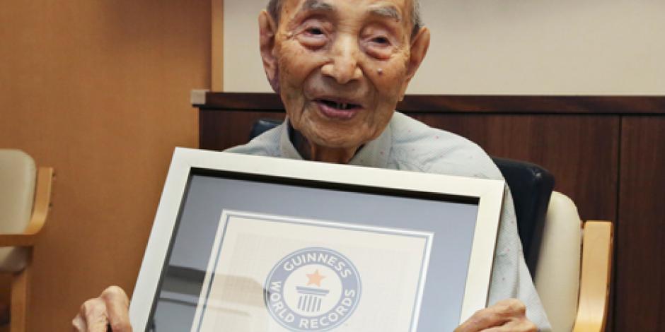Muere el hombre más viejo del mundo a los 112 años
