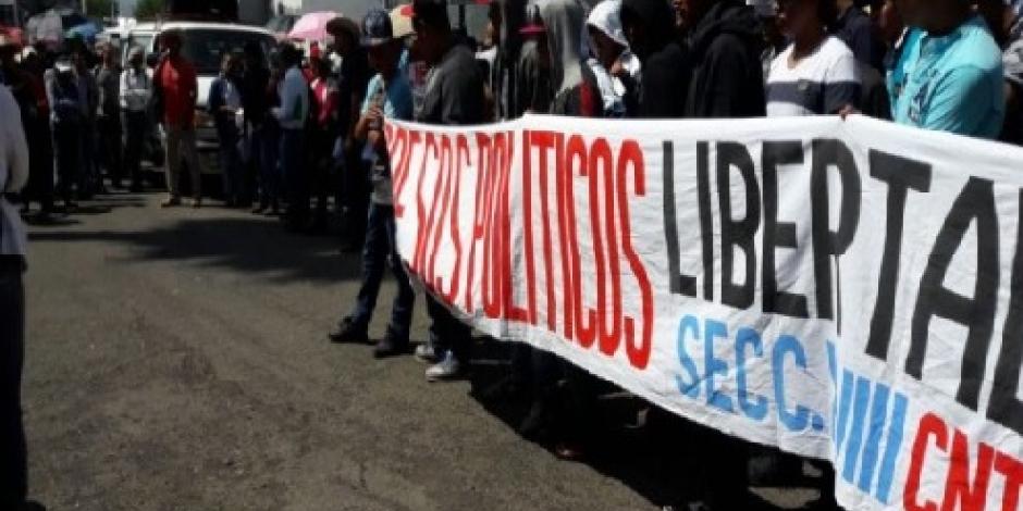 Definirá CNTE Michoacán plan de acción este lunes ante persistencia de adeudos