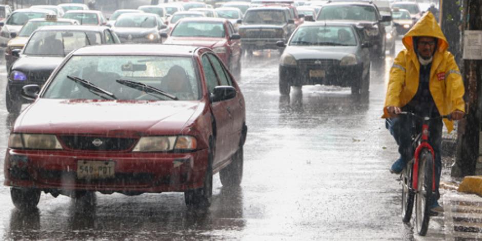 Pronostican lluvias intensas en la mayor parte del país