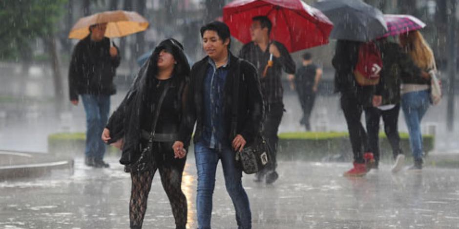 Sigue pronóstico de lluvias intensas en la mayor parte del país