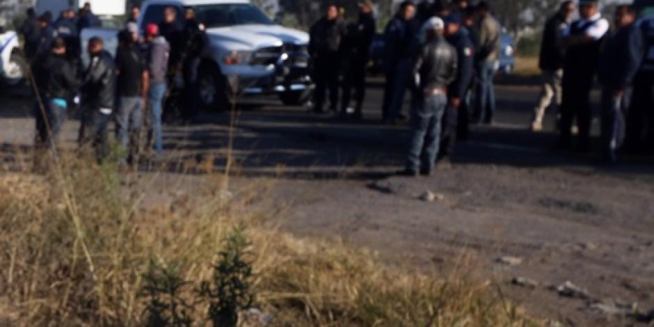 Hallan 4 cuerpos en la autopista México-Toluca