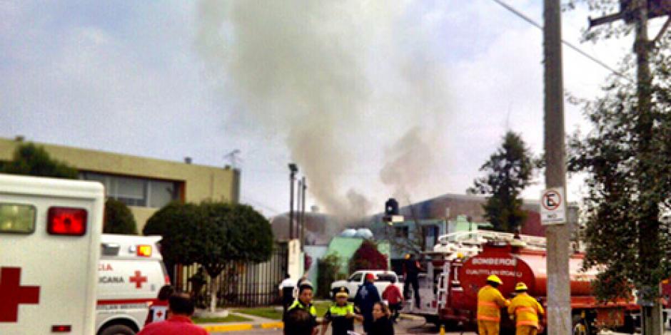 Explosión de fábrica en Cuautitlán Izcalli deja 7 heridos