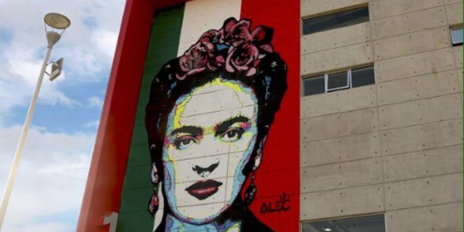 Más de 200 mil personas admiran obra "Frida de Ecatepec" en el Mexicable