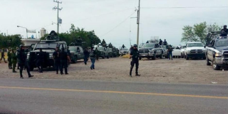 Despliegan mil elementos de seguridad en Michoacán