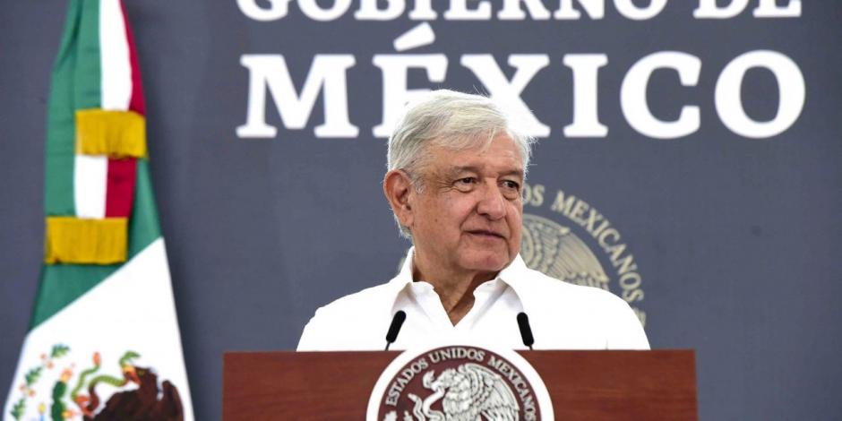 El presidente Andrés Manuel López Obrador, en su conferencia matutina.
