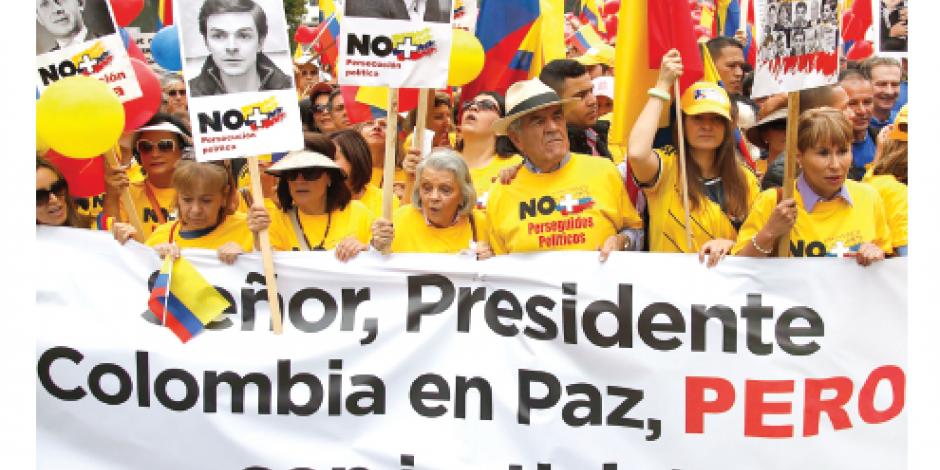 Expresidentes de Colombia en contra de perdonar a las FARC
