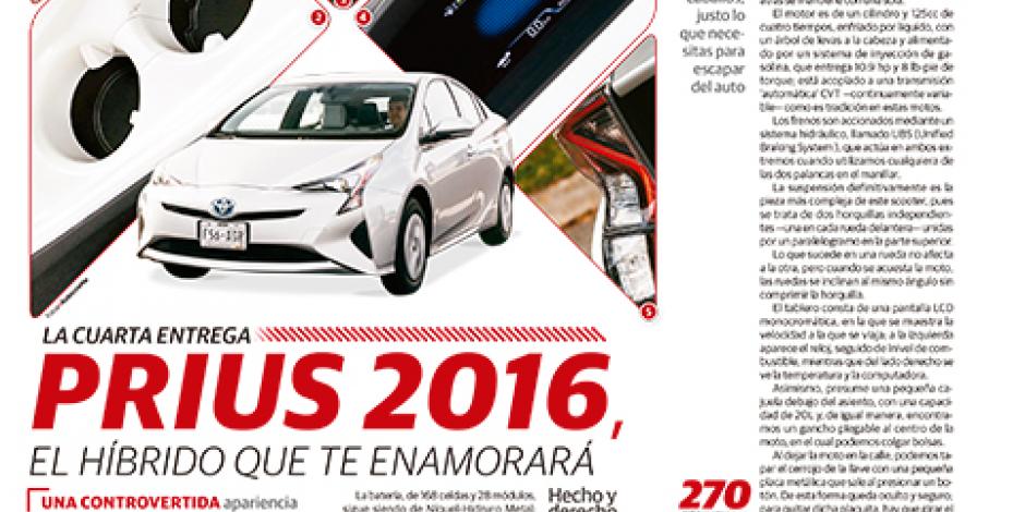 Prius 2016, el híbrido que te enamorará