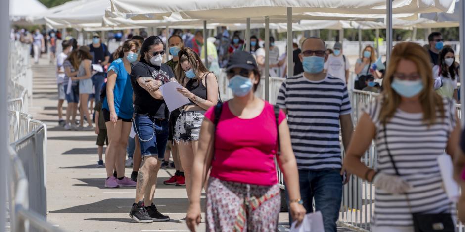 España superó esta semana el millón de casos confirmados de coronavirus.