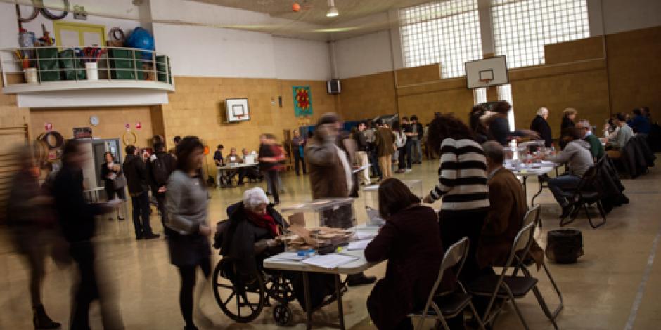 Sin graves incidencias durante elecciones en España