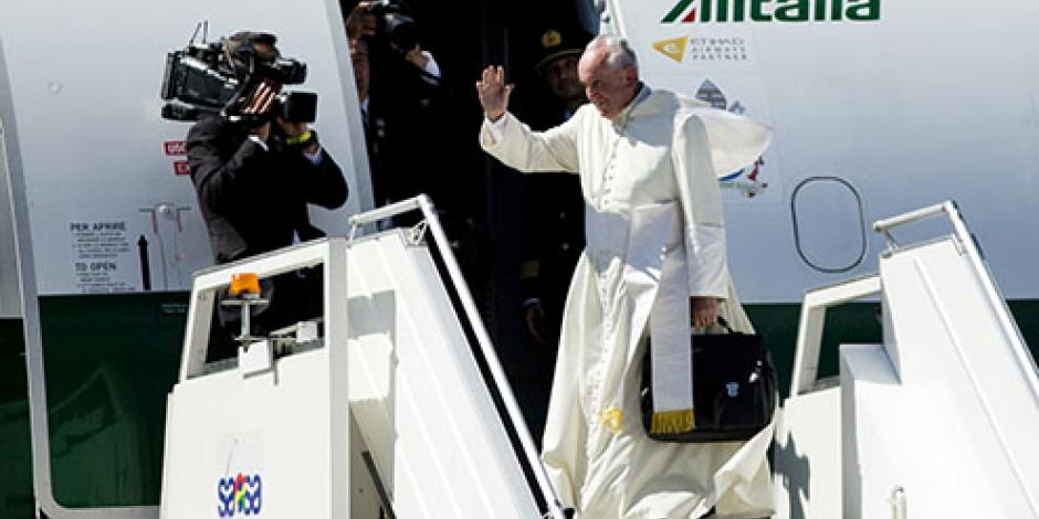 Por primera vez un Papa será recibido en Palacio Nacional