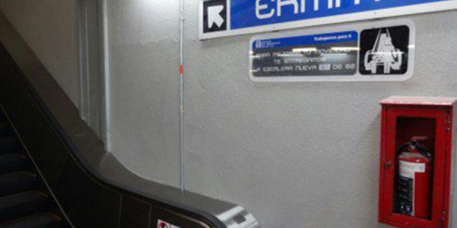 Ponen en marcha 3 escaleras electromecánicas en el Metro