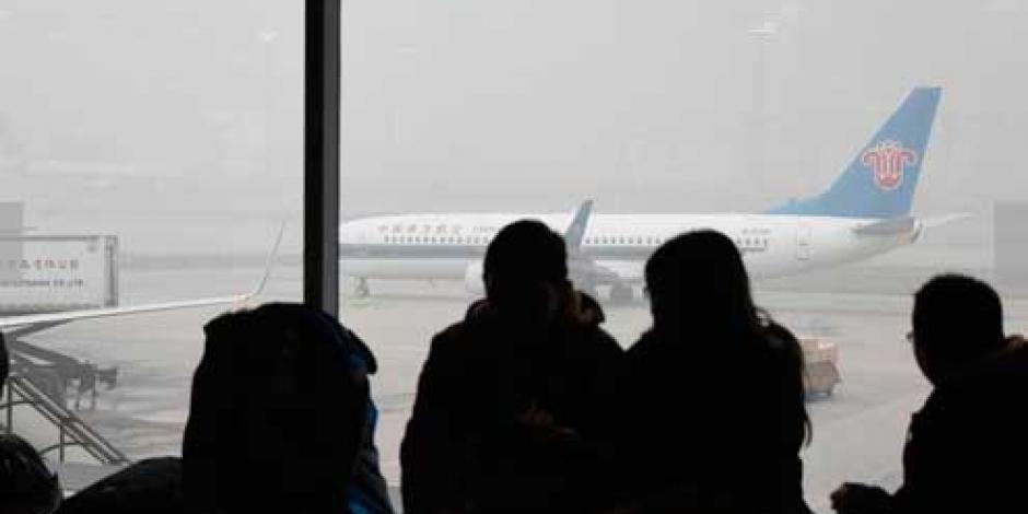 Contaminación en China afecta a vuelos