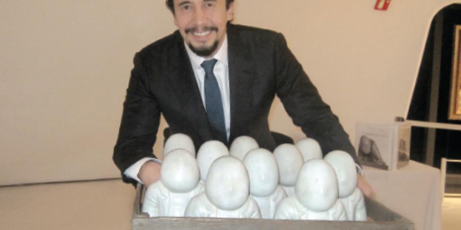 Rodrigo de la Sierra, el escultor que hizo del 2015 su mejor año