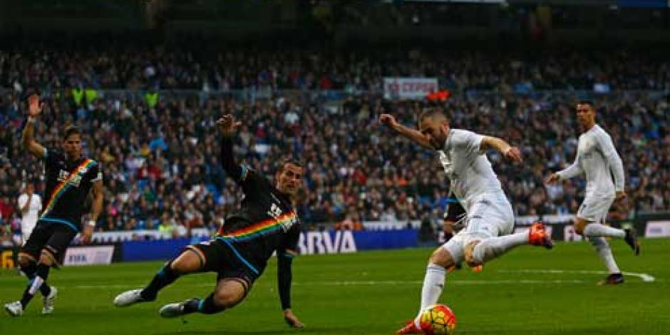 Real Madrid golea al Rayo Vallecano con marcador de 10 - 2