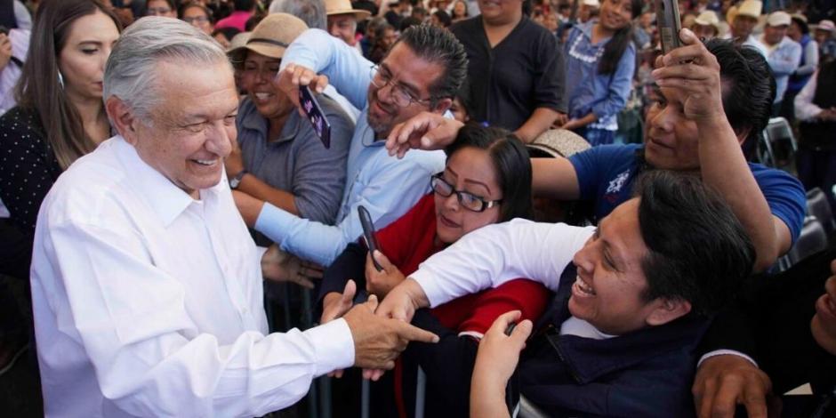 AMLO
El presidente de México, Andrés Manuel López Obrador, en Puebla, el 22 de noviembre de 2019.