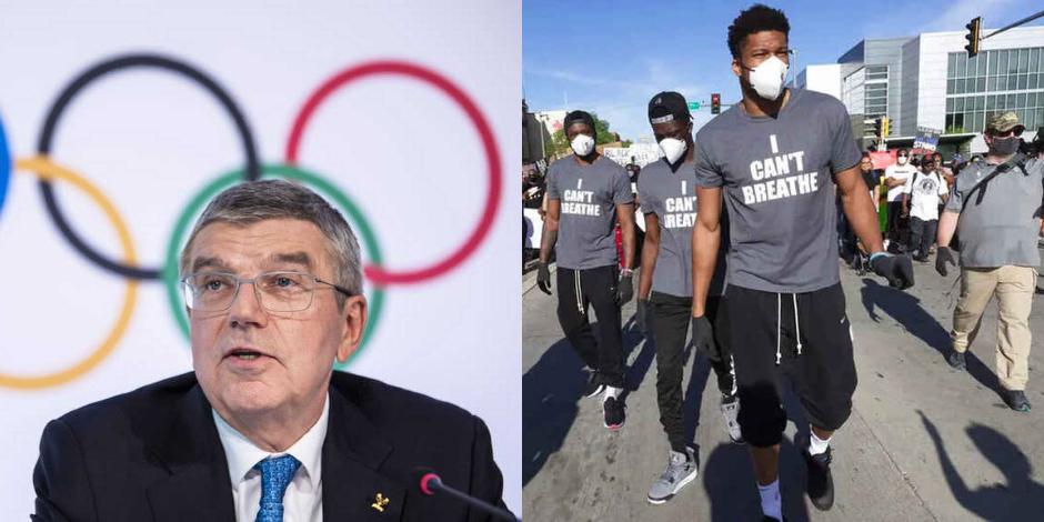 Thomas Bach, presidente del Comité Olímpico Internacional, dejó abierta la posibilidad de que los atletas puedan manifestarse en Juegos Olímpicos.