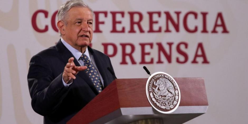 El presidente de México, Andrés Manuel López Obrador, el 11 de junio de 2020.