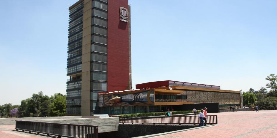 Torre de Rectoría en Ciudad Universitaria.