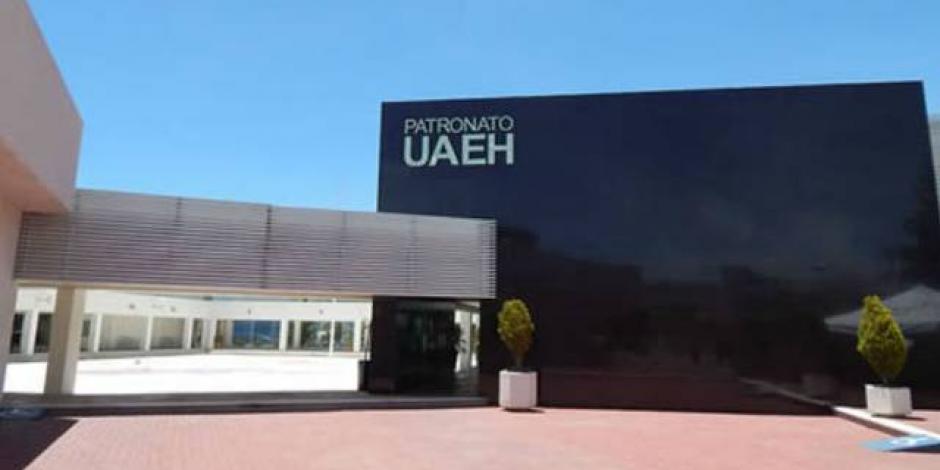 Edificio del patronato de la UAEH.