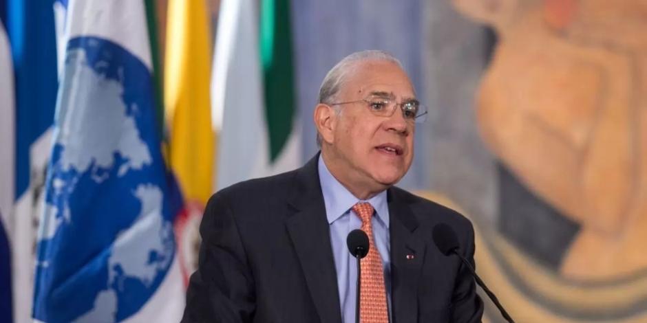 El secretario general de la Organización para la Cooperación y el Desarrollo Económicos (OCDE), José Ángel Gurría.
