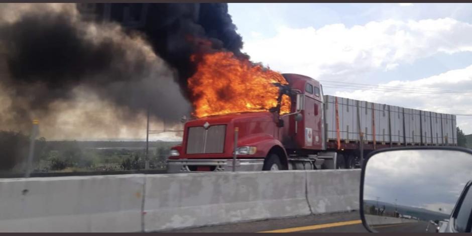 Incendios en autopistas de Celaya.