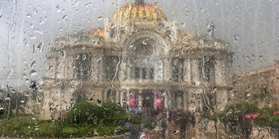 Imagen del Palacio de Bellas Artes en la Ciudad de México.