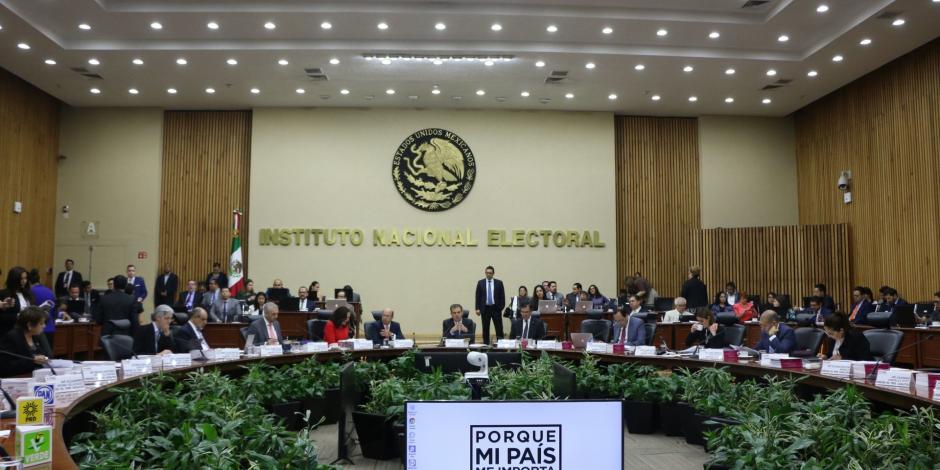 Sesión Ordinaria del Consejo General del Instituto Nacional Electoral de octubre de 2019.
