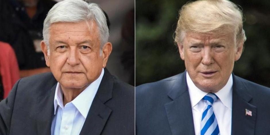 Andrés Manuel López Obrador y Donald Trump.